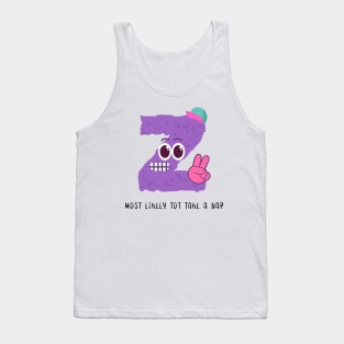 Z Most likely to take a nap Tank Top